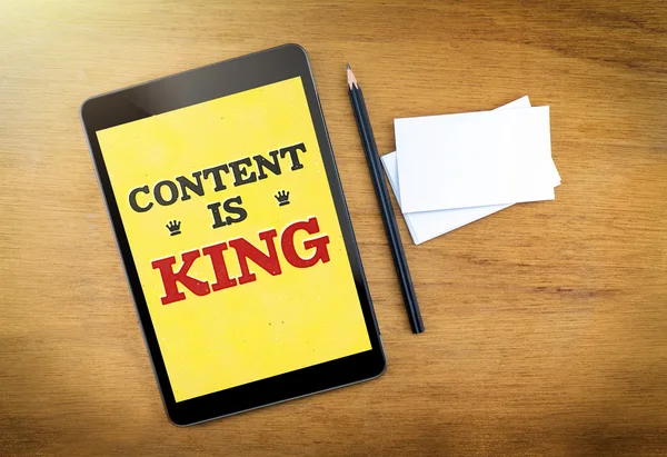 Content is king on mobile device