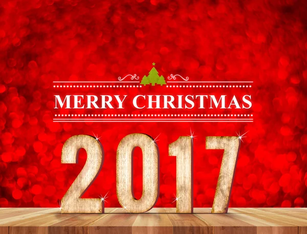 Merry Christmas 2017 word