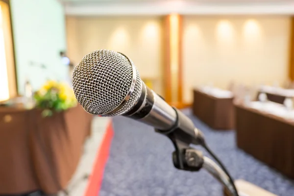 Microphone at seminar room