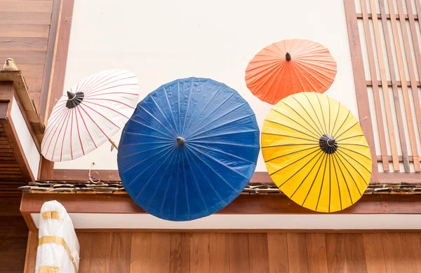 Colorful Japanese umbrellas