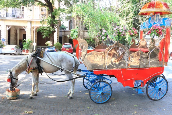Ancient horse drawn carriage india