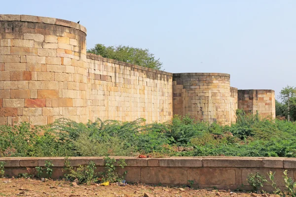 Ancient buildings at Pavagadh Archaeological Park  World Heritage site