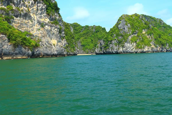 cat ba islands and rock formations