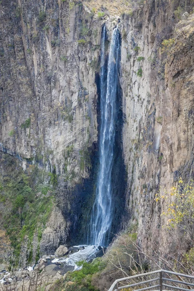 Canyon landscape waterfall