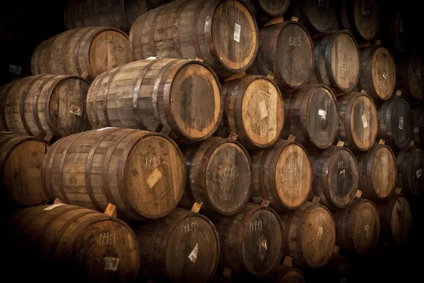 Wine barrels