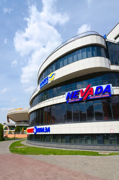 Building multifunctional shopping and entertainment business center Pushkin Plaza, Gomel, Belarus