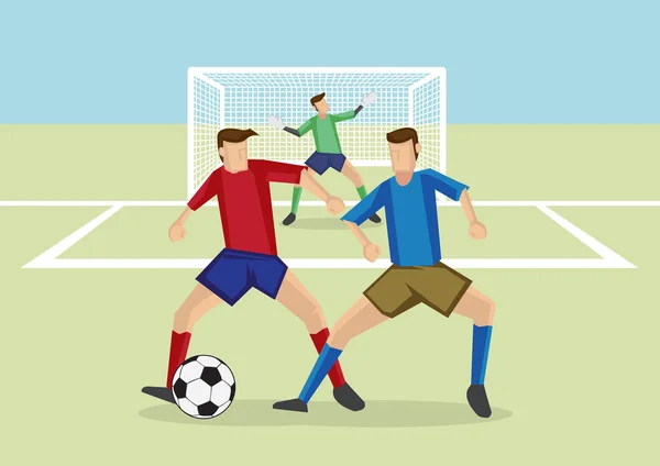 Soccer Sports Man-to-Man Defense