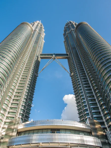 KUALA LUMPUR, MALAYSIA - FEB 29: Petronas Twin Towers the famous