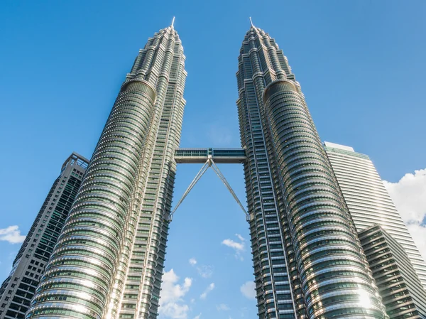 KUALA LUMPUR, MALAYSIA - FEB 29: Petronas Twin Towers the famous