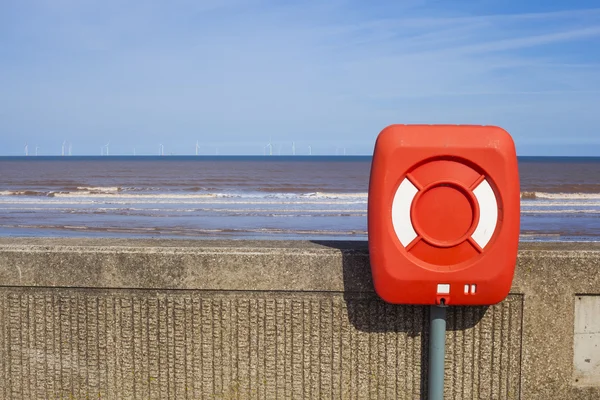 Lifebelt on Withernsea sea front