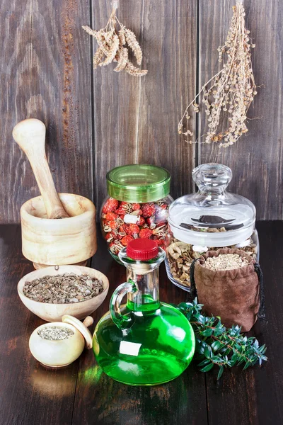 Therapeutic herbal tincture, alternative medicine, love potions,