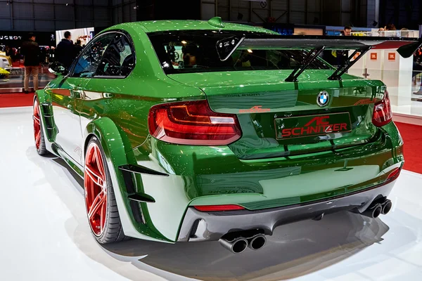 Geneva, Switzerland - March 1, 2016: 2016 AC Schnitzer ACL2 Concept presented on the 86th Geneva Motor Show in the PalExpo