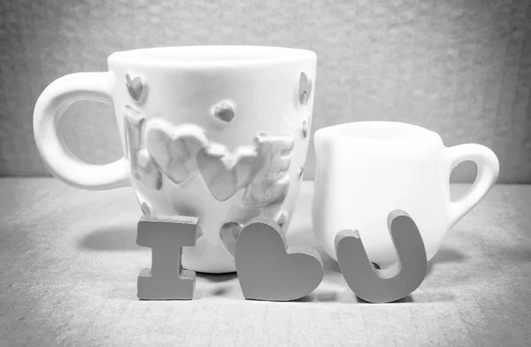 A cup of love with 