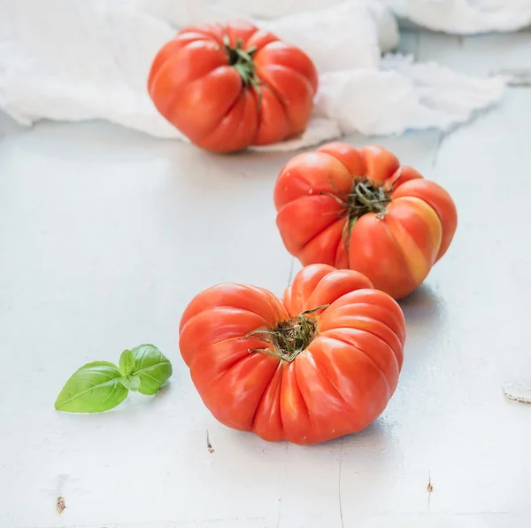 Fresh ripe heirloom tomatoes