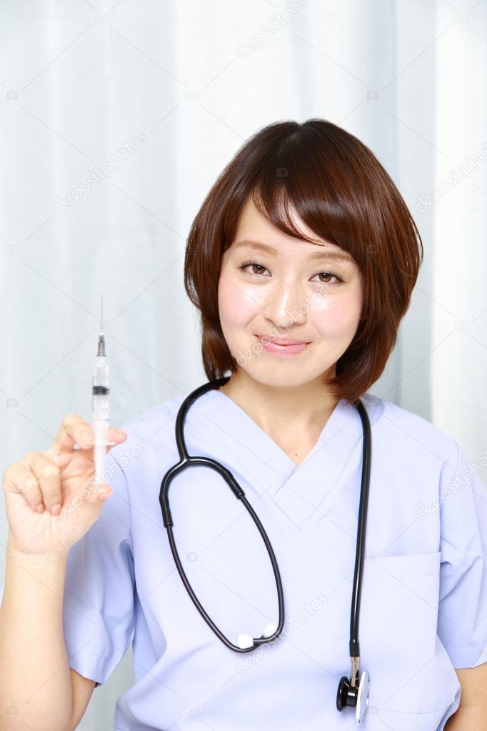 Doctor japanese girl