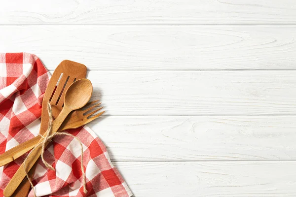 Wooden spoons and other cooking tools