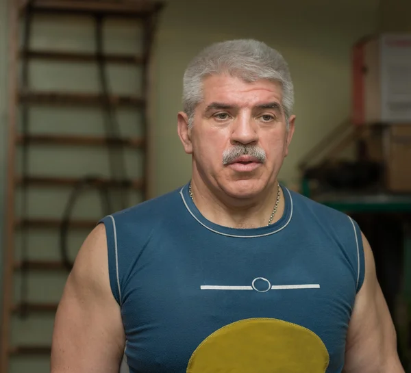 Training athlete. Freestyle wrestling. Ukraine