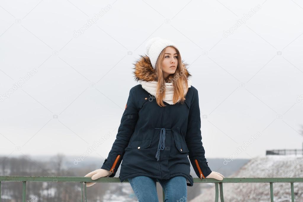 Секс В Куртке Зимой