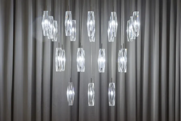Group of crystal design lighting