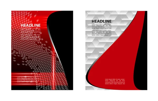 Professional business design layout template or corporate banner design. Magazine cover, publishing and print presentation. Abstract vector background.