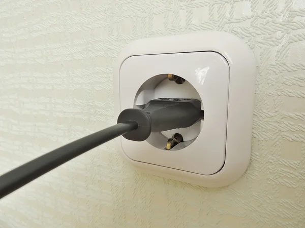 The electrical outlet.