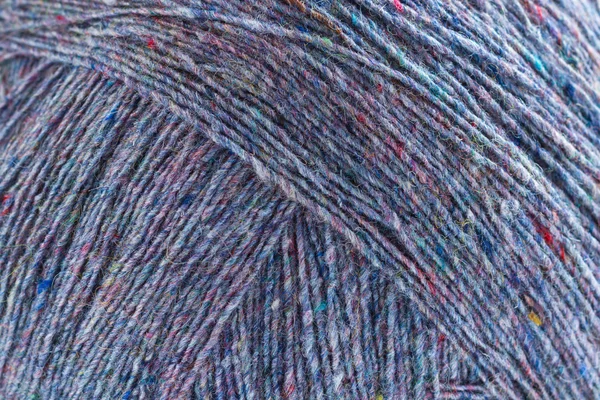 Old woolen thread, background.