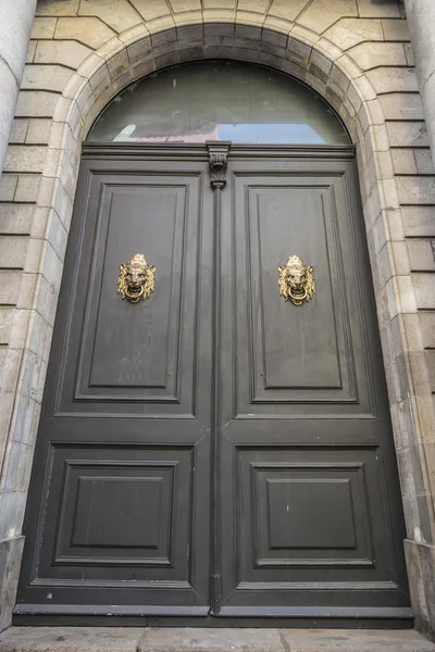 Golden door handles