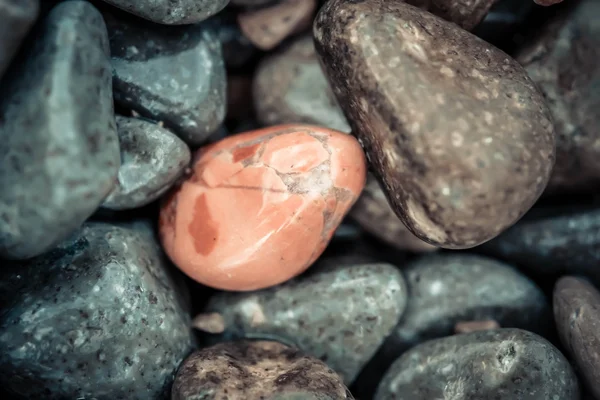 Macro small orange stone