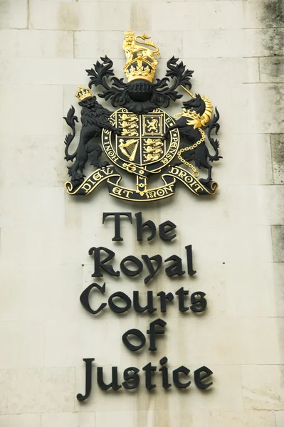 Sign of the Royal Courts of Justice
