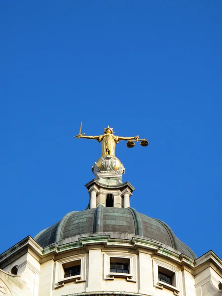 The Old Bailey in the city of London