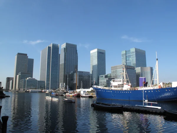 Canary Wharf in London Docklands