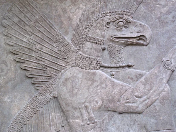 Assyrian eagle headed protective spirit