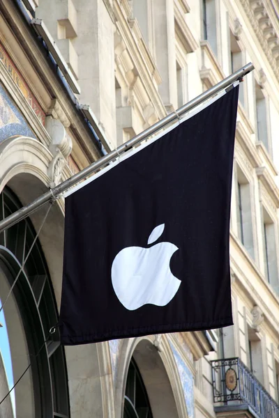 Apple computers logo flag