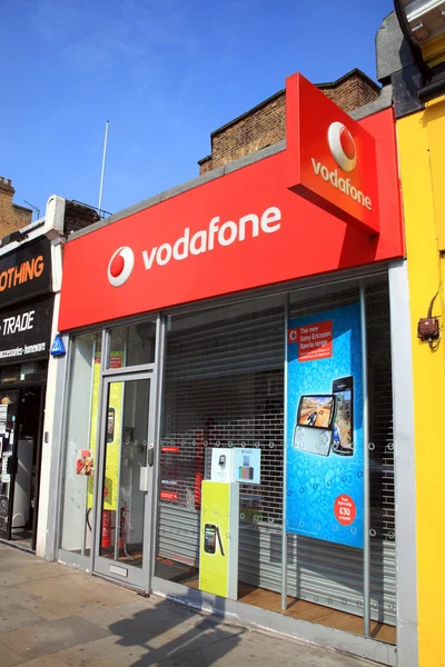 Vodafone advertising signs