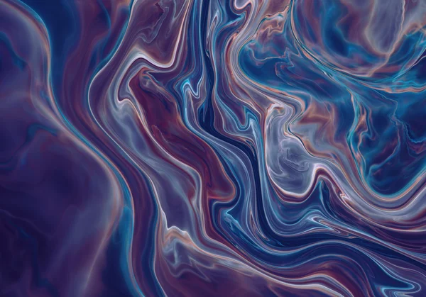 Dark blue abstract wave psychedelic background