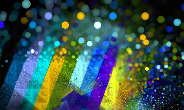 Color spectrum bokeh blurry background. Rainbow background