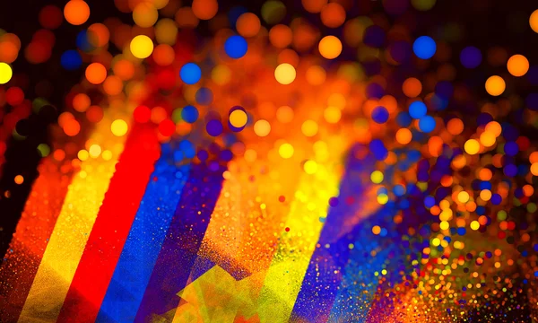 Color spectrum bokeh blurry background. Rainbow background