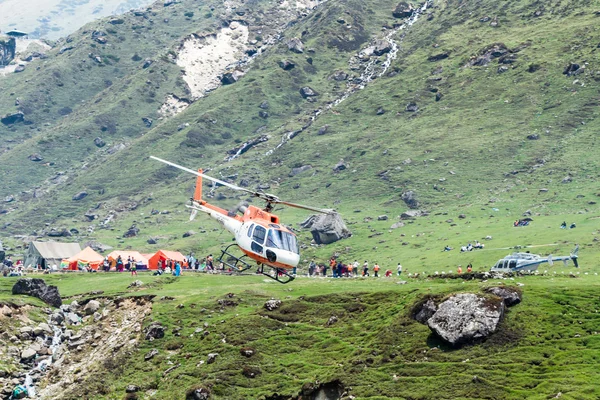 Helicopter - Indian Himalayas.