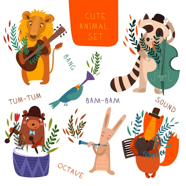Animals playing musical instruments