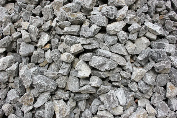 Gray gravel for laying of asphalt roads