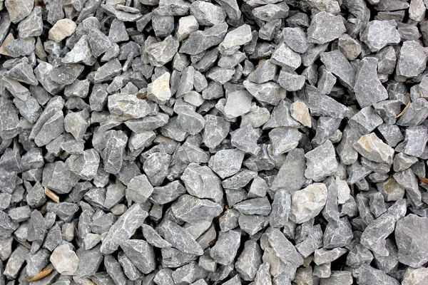 Gray gravel for laying of asphalt roads