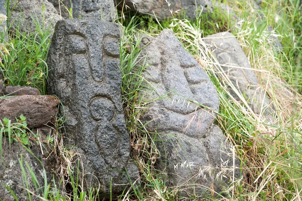 Lava stone sculptures