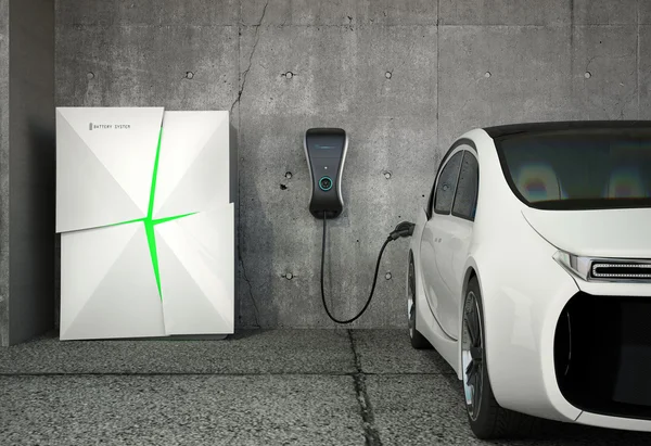 Electric vehicle charging station for home target