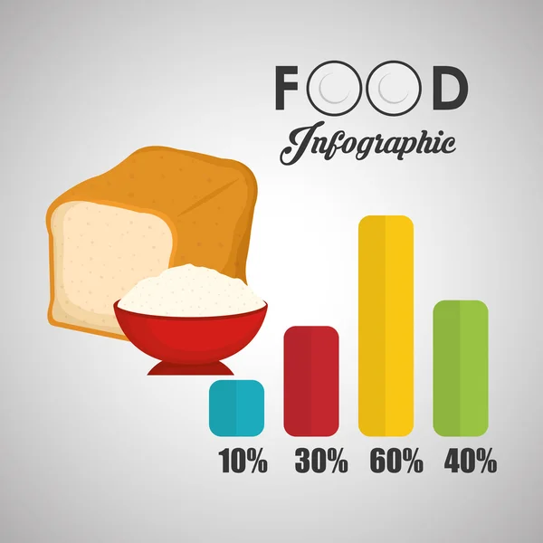 Healthy  food design. infographic icon. menu concept