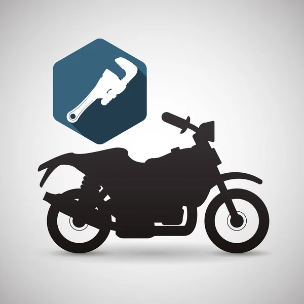 Motorcycle design. transportation icon. isolated illustration