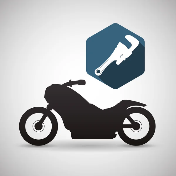 Motorcycle design. transportation icon. isolated illustration