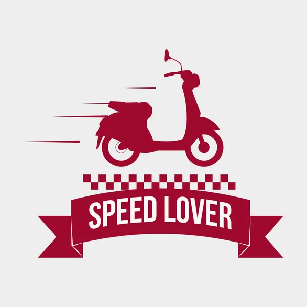 Motorcycle design. transportation icon. isolated illustration