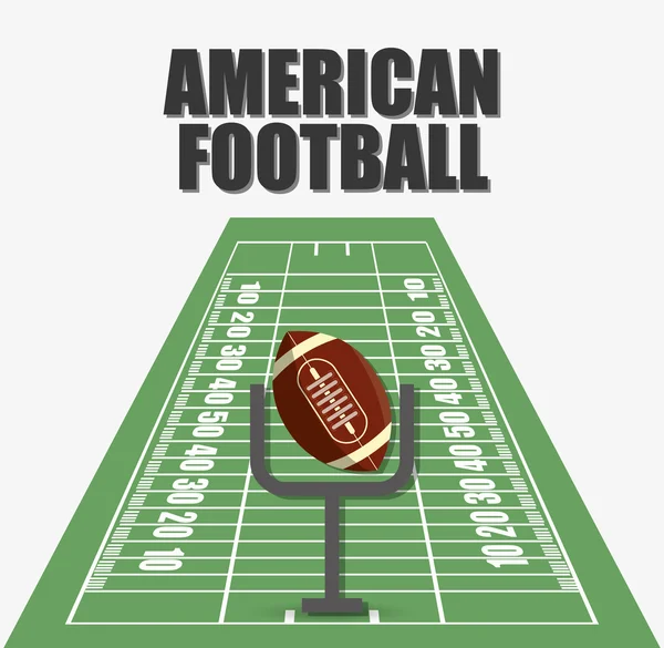 American Football sport design.