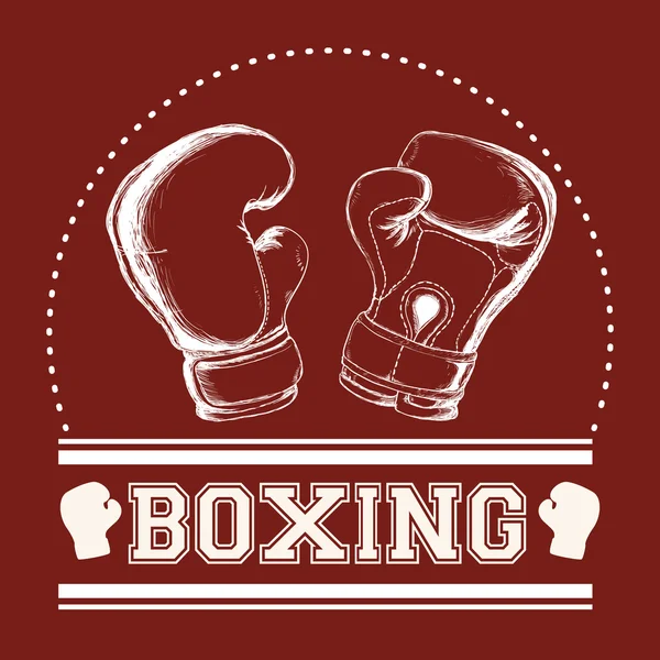 Boxing icon design