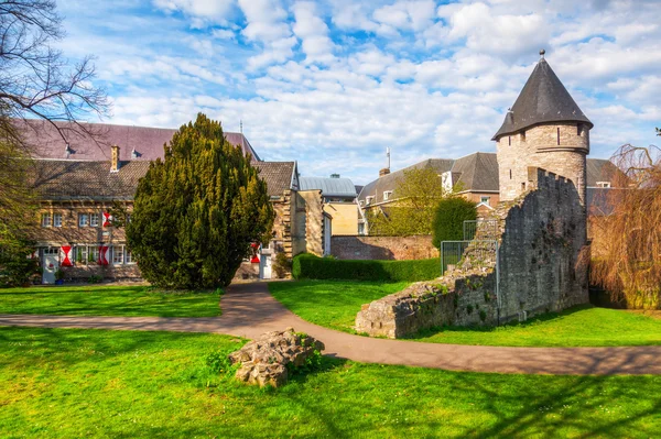 Medieval city wall of Maastricht, Netherlands